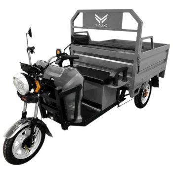 Грузовой электротрицикл Yasmand 400 800W 48V32Ah Серый 